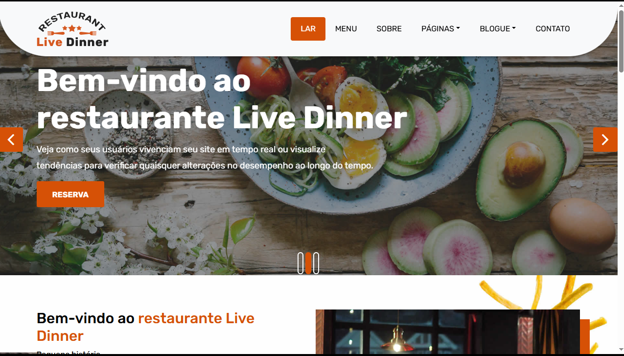Imagem do site